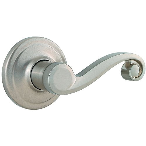 Kwikset Lido Dummy Door Handle, Single Sided Lever for Closets, French