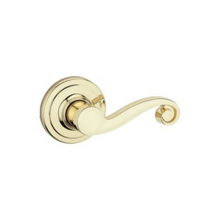 First Secure by Schlage Hawkins Keyed Entry Door Knob Lock in Antique Brass  for Exterior 
