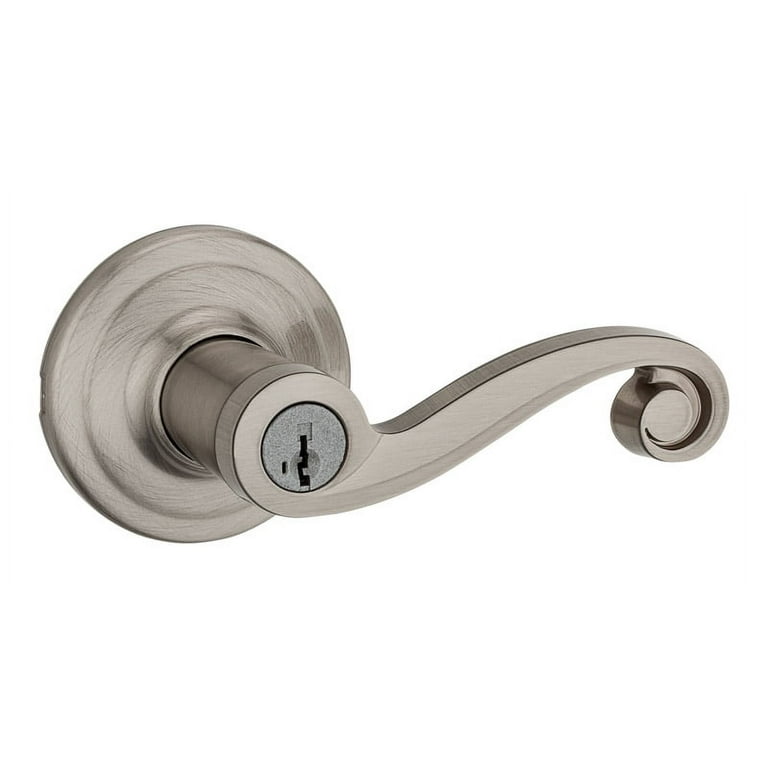 Kwikset SmartKey Juno Venetian Bronze Entry Lockset ANSI/BHMA Grade 2 KW1 1-3/4 in. Kwikset SmartKey Juno Venetian Bronze Entry Lockset ANSI/BHMA Grade 2 KW1 1-3/4 in.