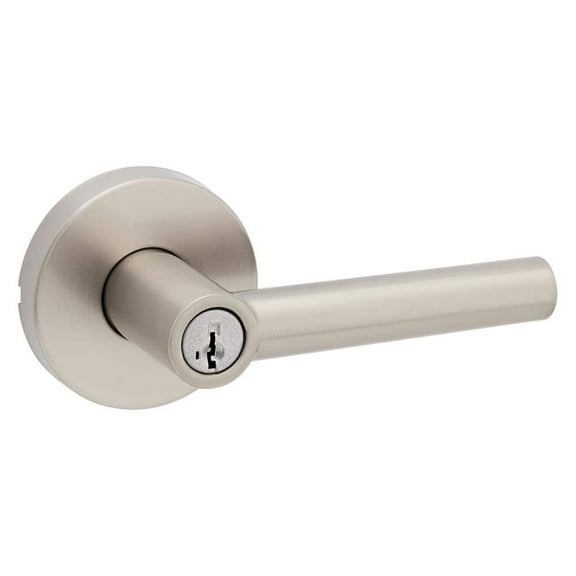 740MIL RDT 15 SMT CP K4 Signature Series Milan Keyed Entry Lever, Satin Nickel
