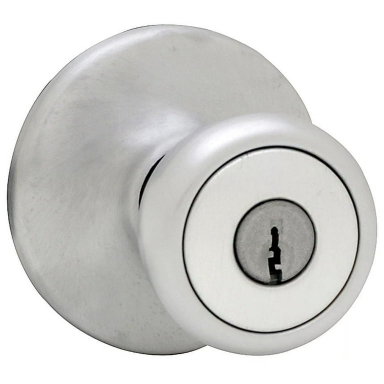 Kwikset Tylo Satin Chrome Privacy Lockset ANSI/BHMA Grade 3 1-3/4 in. Kwikset Tylo Satin Chrome Privacy Lockset ANSI/BHMA Grade 3 1-3/4 in.