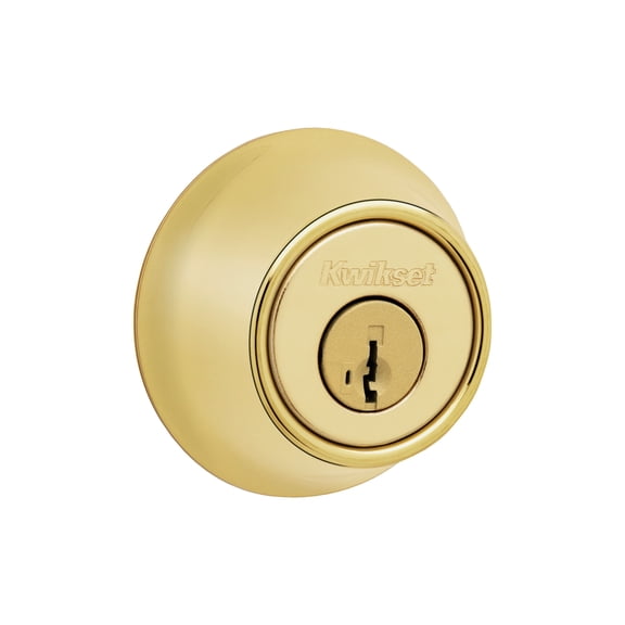 Kwikset Mobile Home Single Cylinder Deadbolt with Smartkey - Pack of 3
