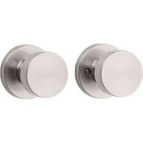 Kwikset Pismo Round Hall/Closet Knob in Satin Nickel