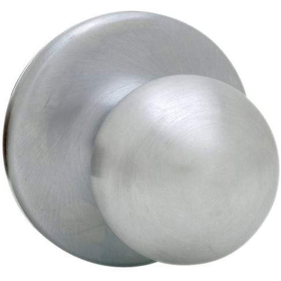 Kwikset Polo Hall/Closet Knob in Satin Chrome