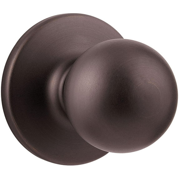 Kwikset Polo Knob Passage in Venetian Bronze