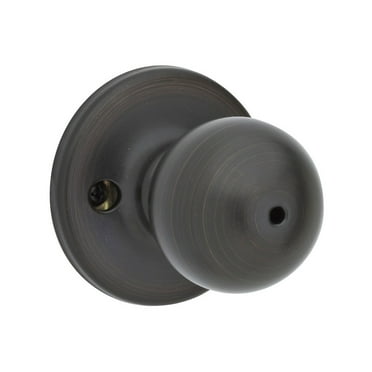 Kwikset Polo Knob Privacy in Venetian Bronze