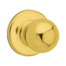 Kwikset Polo Polished Brass Privacy Knob Right or Left Handed Kwikset Polo Polished Brass Privacy Knob Right or Left Handed