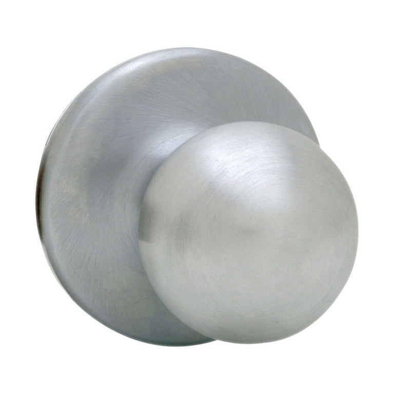 Kwikset Polo Satin Chrome Privacy Knob Right or Left Handed Kwikset Polo Satin Chrome Privacy Knob Right or Left Handed