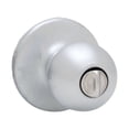 thumbnail image 1 of Kwikset Polo Satin Chrome Steel Privacy Knob 3 Right or Left Handed, 1 of 2