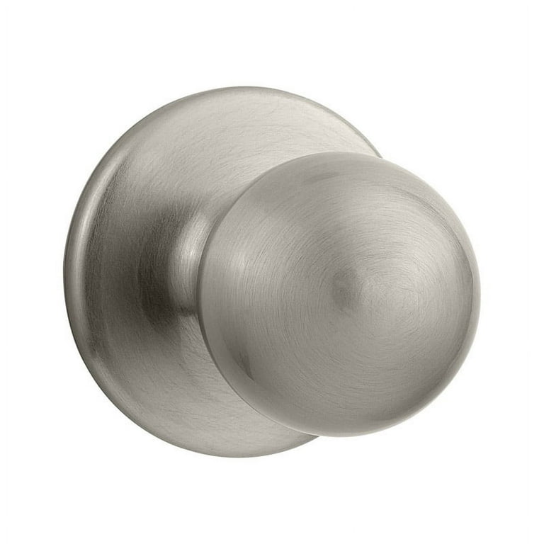 Kwikset Polo Satin Nickel Entry Knobs ANSI/BHMA Grade 3 1-3/4 in. Kwikset Polo Satin Nickel Entry Knobs ANSI/BHMA Grade 3 1-3/4 in.