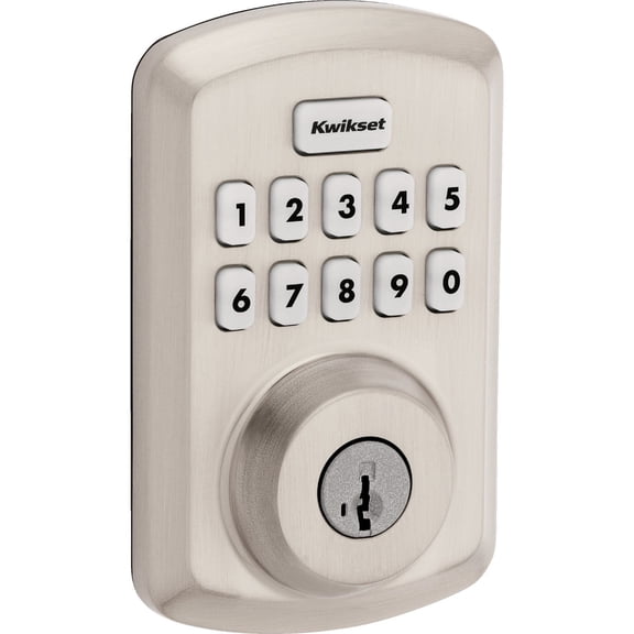 Kwikset Powerbolt 250 10-Button Keypad Electronic Deadbolt Lock - Pack of 6