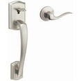 thumbnail image 1 of Kwikset Prescott Satin Nickel Entry Handleset 1-3/4 in., 1 of 7