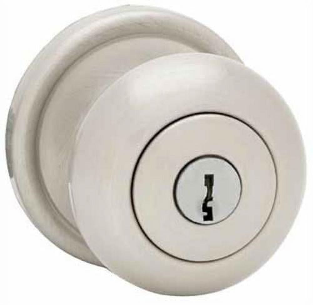 Kwikset Satin Nickel SmartKey Juno Entry Knob