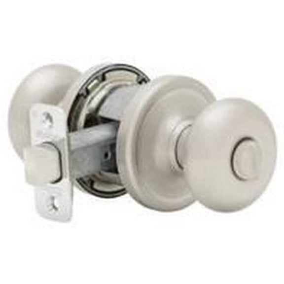 Kwikset Signature Series 97300-829 Satin Nickel Juno Bed & Bath Privacy Knob