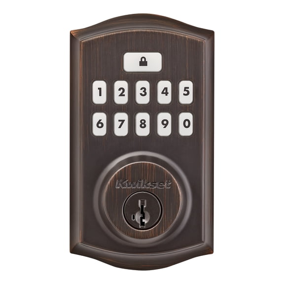 Kwikset Signature Series Traditional SmartCode Electronic Deadbolt - Pack of 3