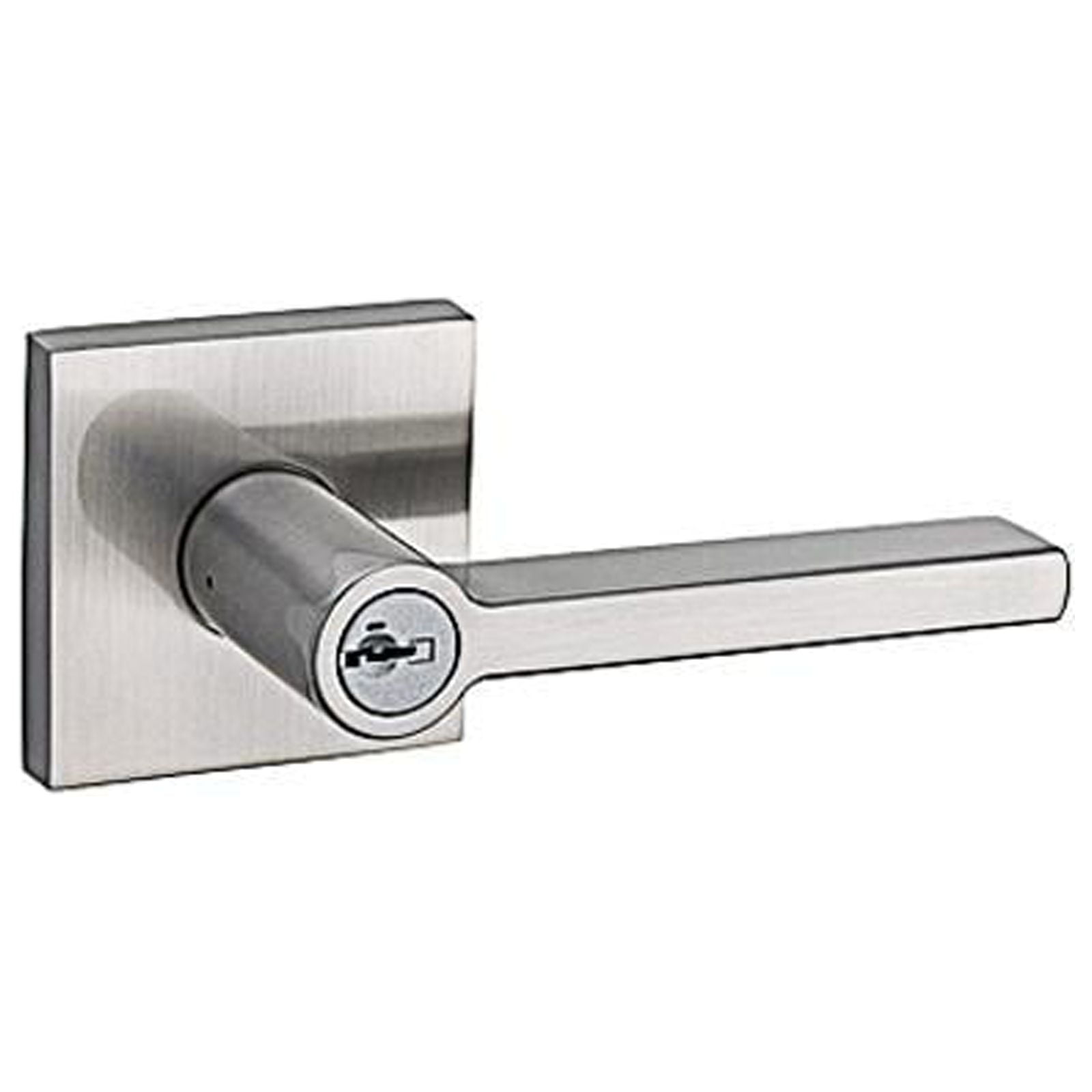 Kwikset Signature SmartKey Halifax Satin Nickel Entry Lockset