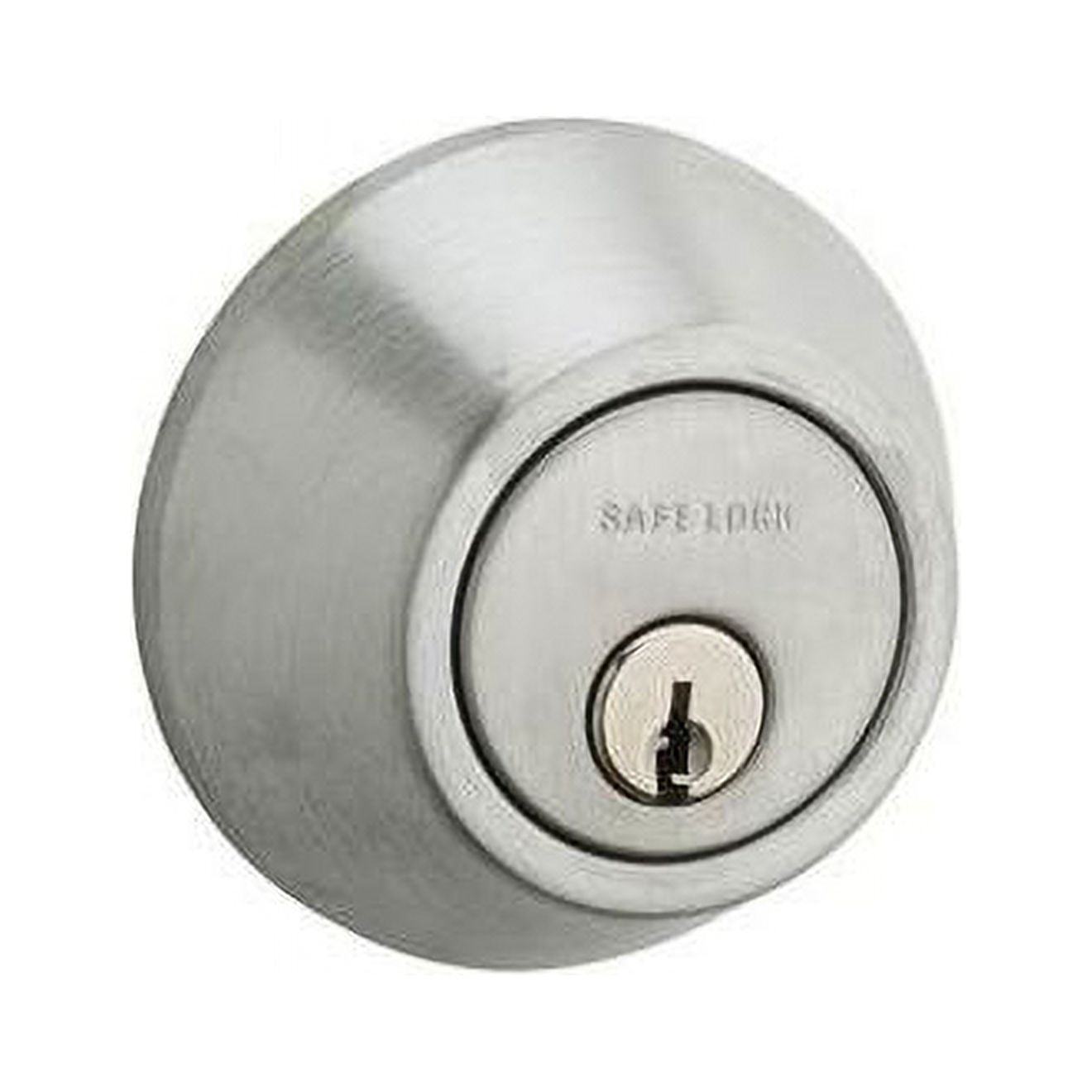 Kwikset Single Cylinder Deadbolt in Satin Chrome