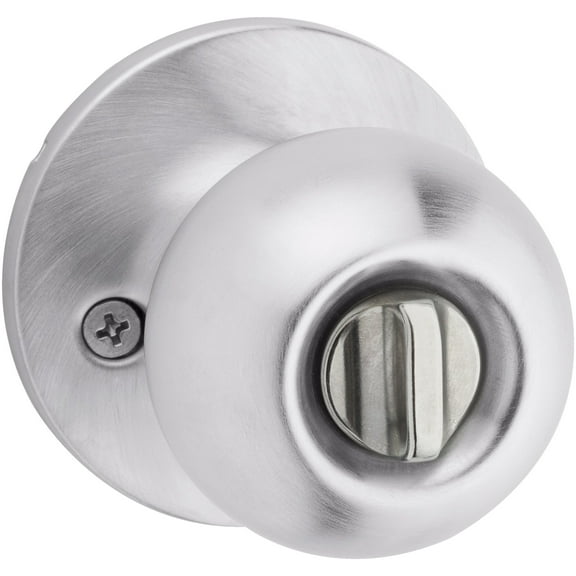 Kwikset Sk3000rg Regina Privacy Door Knob Set - Chrome