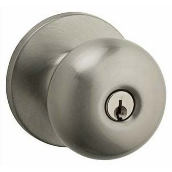 Kwikset Sk5000as Safe Lock By Kwikset Athens Single Cylinder Keyed Entry Door Knob Set -