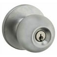 thumbnail image 1 of Kwikset Sk5000rg Regina Single Cylinder Keyed Entry Door Knob Set - Chrome, 1 of 7