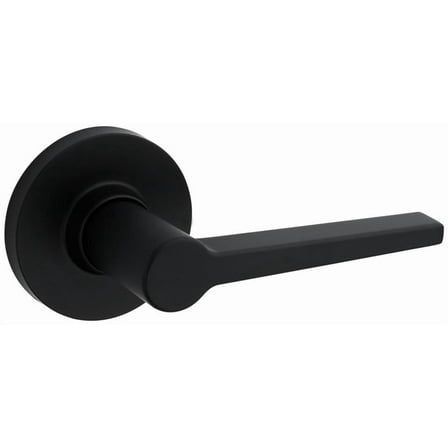 Kwikset Sl1002dalrdt Daylon Passage Door Lever Set - Black