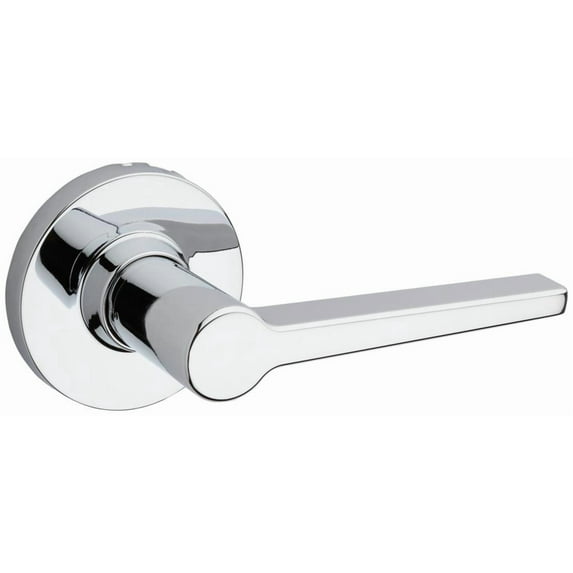 Safelock SL7000DALRDT-26 Daylon Lever with Round Rose Half Dummy - Bright Chrome Finish
