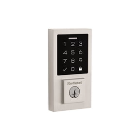 Kwikset SmartCode 270 Touchpad Electronic Deadbolt With SmartKey - Pack of 3