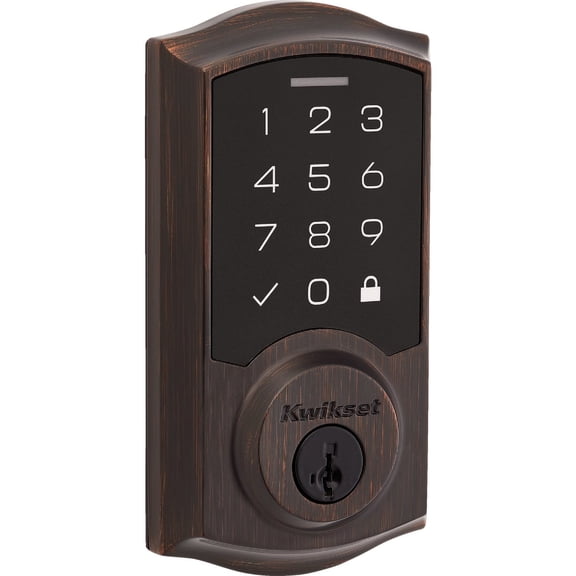 Kwikset SmartCode 270 Touchpad Electronic Deadbolt With SmartKey - Pack of 6
