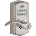 thumbnail image 1 of Kwikset SmartCode 955 Satin Nickel Metal Electronic Touch Pad Entry Lever, 1 of 8