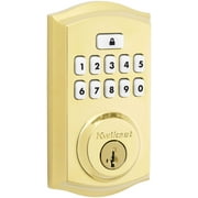 Kwikset SmartCode Polished Brass Metal Electronic Deadbolt