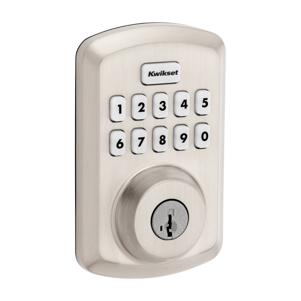 Kwikset SmartCode Keyless Entry Keypad, Satin Nickel Zinc Electronic