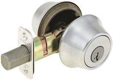 Kwikset Smartkey 665 Double Cylinder Deadbolt Satin Chrome