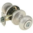 thumbnail image 1 of Kwikset Smartkey Hancock Storeroom Lock, Satin Nickel, 1 of 1
