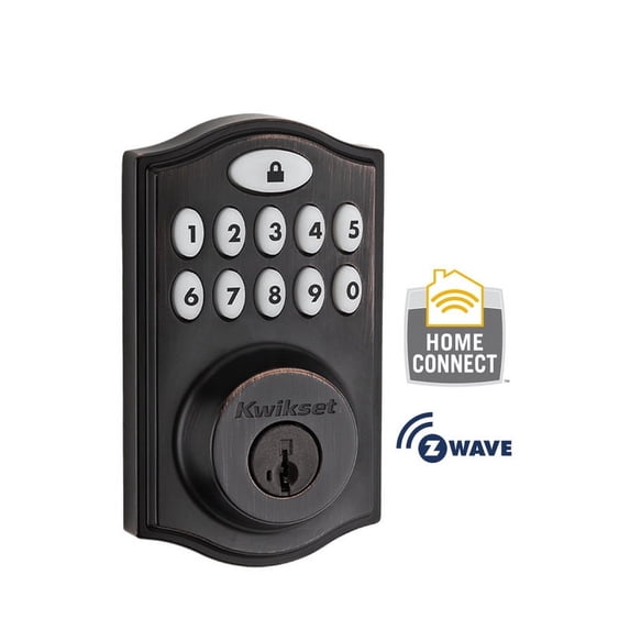Kwikset Traditional Smartcode in Venetian Bronze