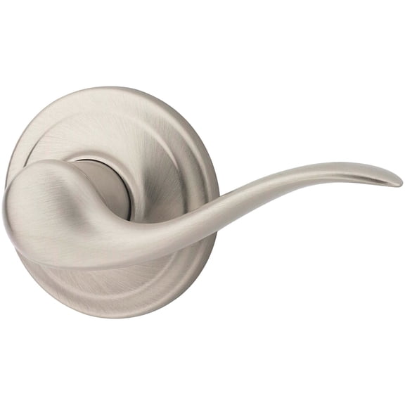 Kwikset Tustin Lever Half Dummy in Satin Nickel