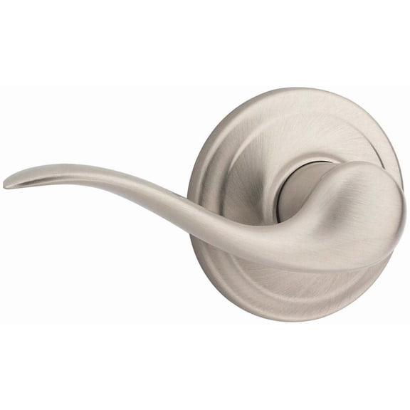Kwikset Tustin Lever Half Dummy in Satin Nickel