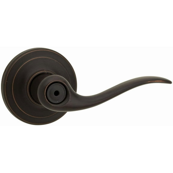 Kwikset Tustin Lever Privacy in Venetian Bronze