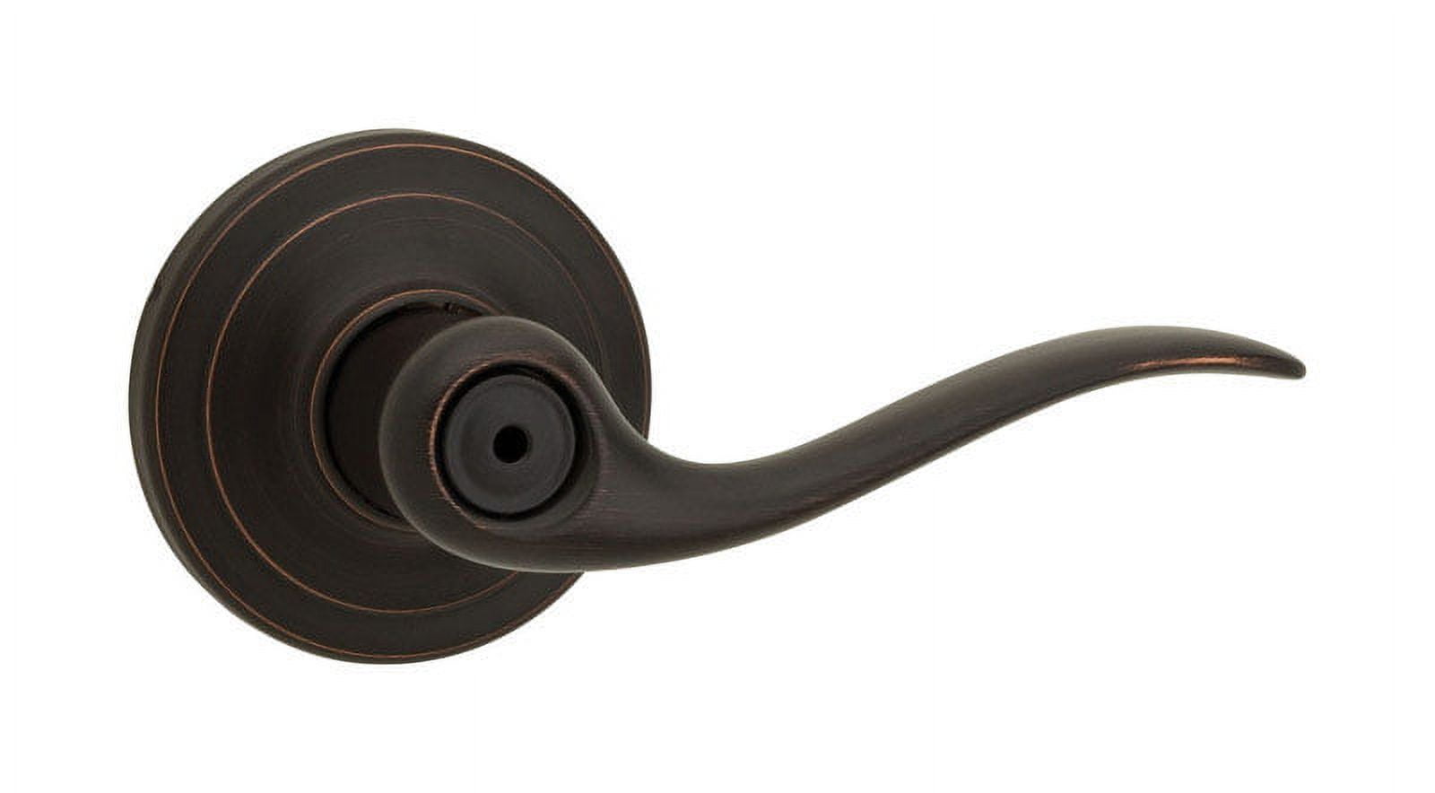 Kwikset Tustin Bronze Privacy Lockset ANSI/BHMA Grade 2 13/4