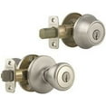 thumbnail image 1 of Kwikset Tylo Entry/Deadlock Combo Satin Chrome, 1 of 7