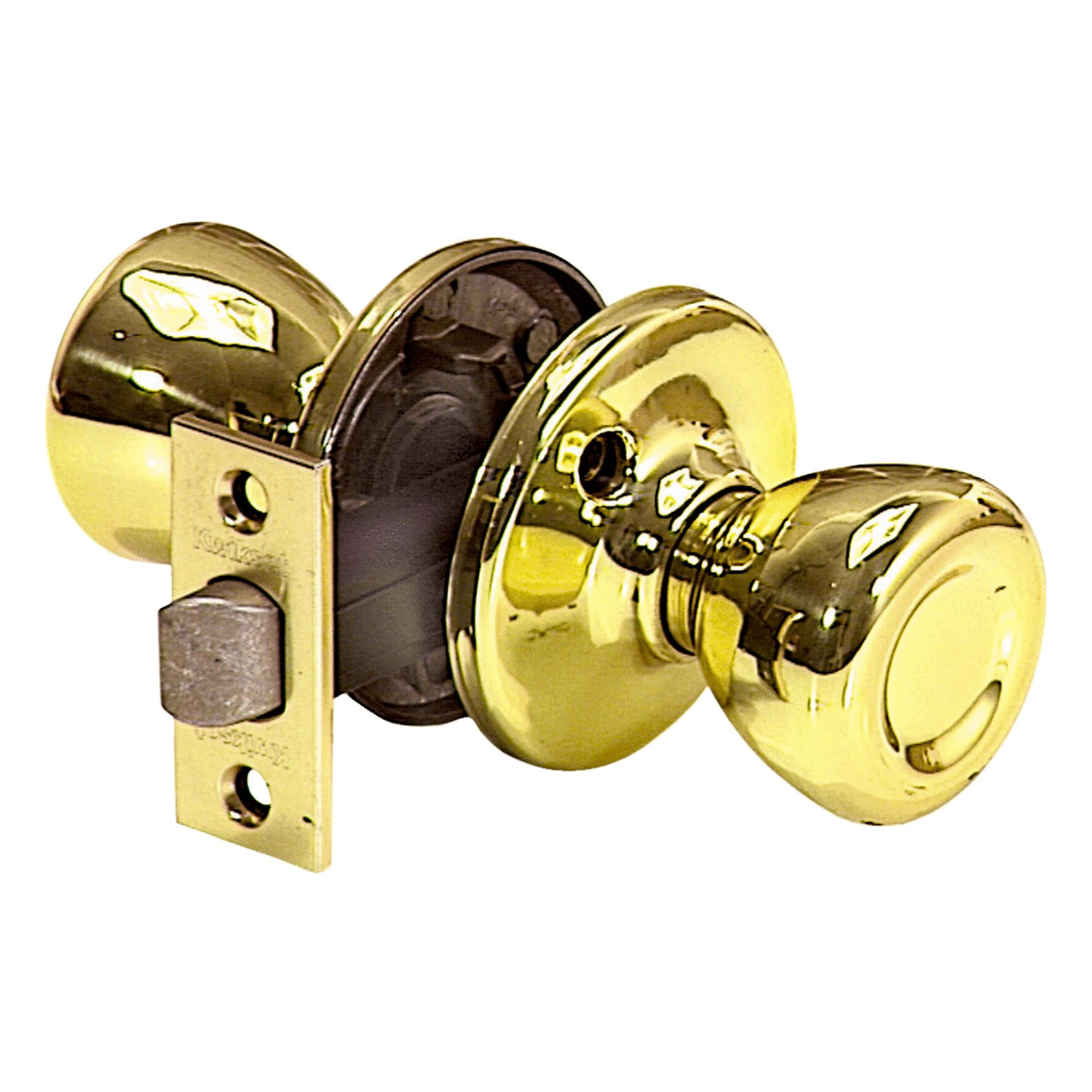 Kwikset Tylo Passage Door Knob Classic Style - Adjustable, Reversible - Box Pack