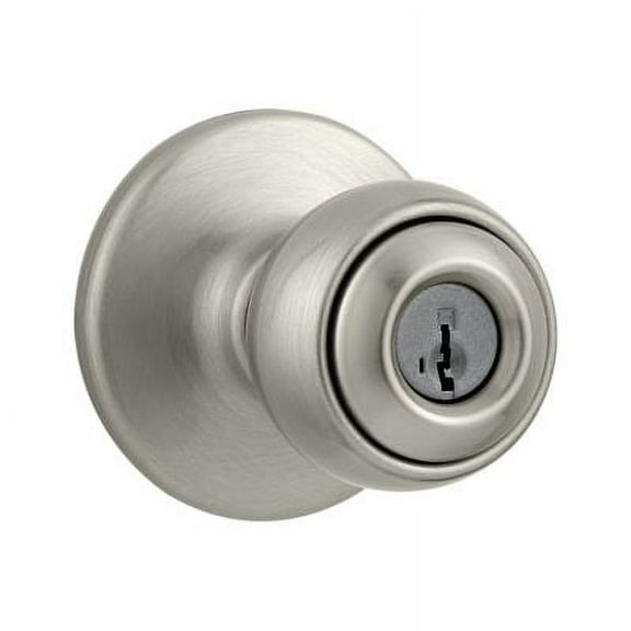 Kwikset Tylo Keyed Entry Knob Featuring Smartkey Security in SN