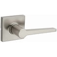 thumbnail image 1 of Kwikset UL Rated Daylon Lever with Square Rose Passage Lock with RCAL Latch and RCS Strike Satin Nickel Finish, 1 of 7