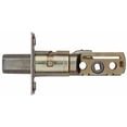 thumbnail image 1 of Kwikset Deadbolt Latch Replacement - Universal Locking Metal - Silver, Brass Finish, 1 of 2