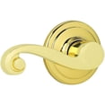 thumbnail image 1 of Kwikset&reg; 720LL-3-6AL-RCS Signature Lido Universal Passage Lever, Polished Brass, 1 of 3