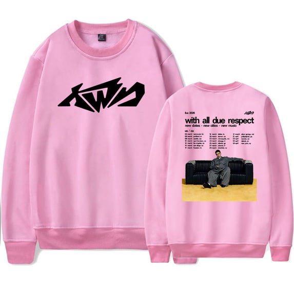 Kwn 2026 Live Show Merch Crewneck Sweatshirts Cosplay Women Men Fashion Long Sleeve Stylish Y2K Design Top