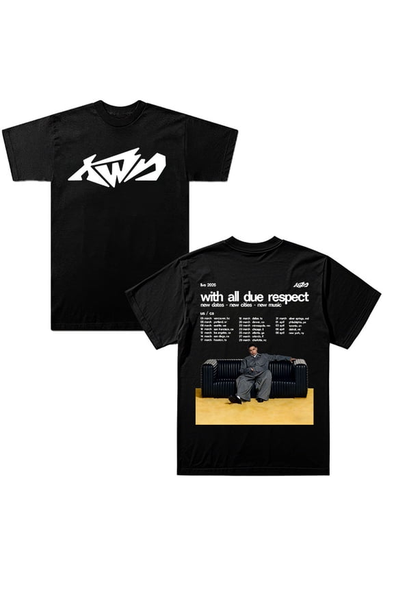 Kwn 2026 Live Show Merch Summer Unisex Short-sleeved T-shirt Fashion Y2K Casual Stylish Design Tee