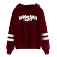 thumbnail image 1 of Kwn Logo Hoodie Unisex Fashion Casual Long Sleeve Sweatshirt, 1 of 4