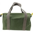 thumbnail image 1 of Kwuty 14 Inch Wide Mouth Tool Bag, Heavy Duty Canvas Tool Storage Bag for Men, Large Capacity Tool Tote Bag for Electricians, Power Tool Organizer Pouch, 1 of 8