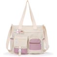 thumbnail image 1 of Kwuty Crossbody Cute Bag for Teens Kawaii Messenger Purse Nylon Shoulder Tote Bags, 1 of 6
