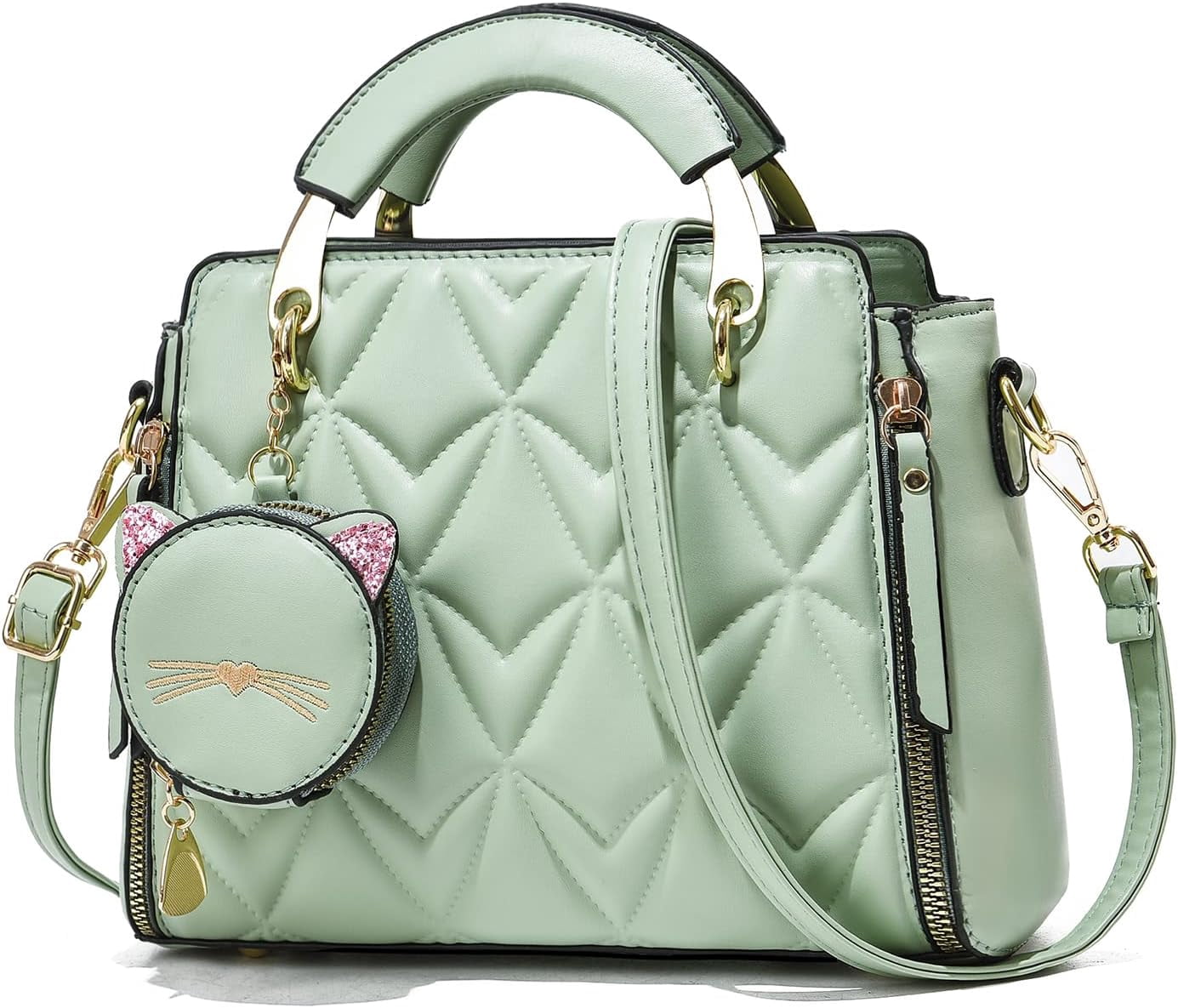 Kwuty Fashion Purses and Handbags for Women Ladies Crossbody Bags Top Handle Satchel Shoulder Bags Small Totes